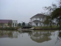 上海崇明岛建设镇月亮湖度假村