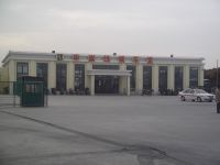 上海崇明岛公交站点——陈家镇申崇线公交枢纽站