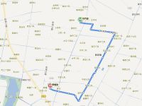 上海崇明岛公交线路——乡村十一路（草棚镇-海桥镇）