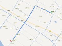上海崇明岛公交线路——乡村五路（庙港村-庙镇）