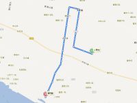 上海崇明岛公交线路——乡村四路（江口万安村-鸽龙村）
